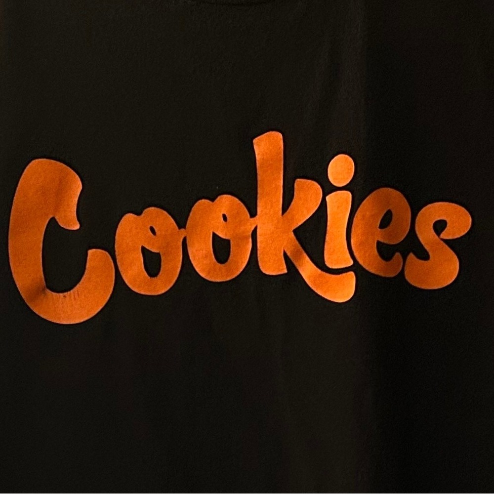 Cookies Logo Black Tee + Gray Tee Bundle XL – Streetwear Duo - Picture 4 of 16
